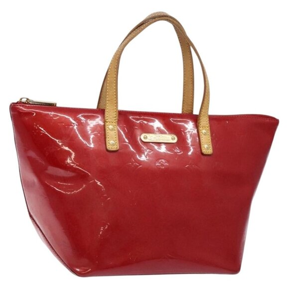 LOUIS VUITTON Monogram Vernis Bellevue PM Bag Pomme D'amour M93583 Auth 129638 - Picture 1 of 16